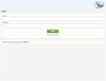 Tablet Screenshot of m.yeptext.com